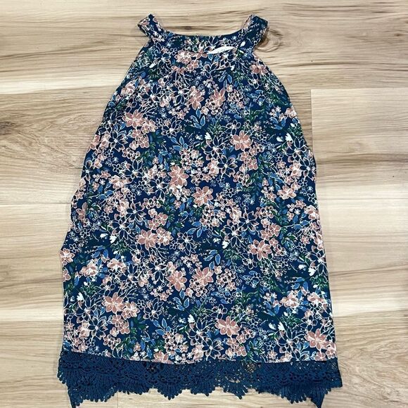 Anthropologie Elodie Floral Halter Tank Top Women’s Medium - Picture 1 of 4